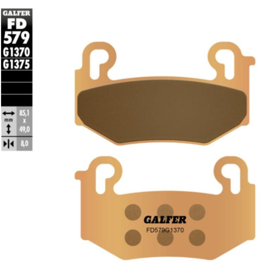 Мото накладки GALFER sintered FD597G1371