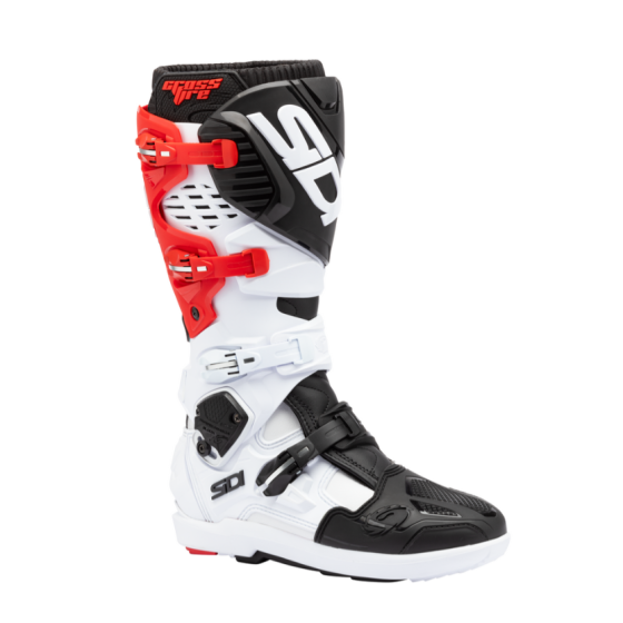 Мотокрос ботуши SIDI CROSSFIRE 3 SRS WHITE/BLACK/RED