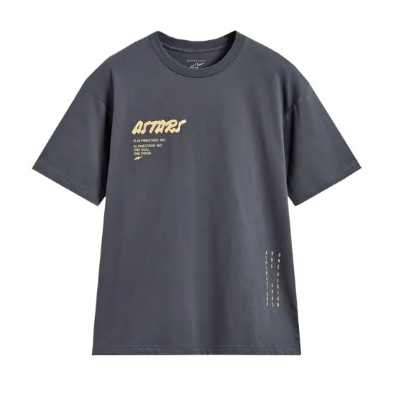 Мото тениска ALPINESTARS CSF OVERSIZED CHALK CHARCOAL