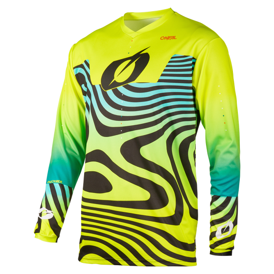 Детска мотокрос блуза O'NEAL ELEMENT NOVA NEON YELLOW V.27