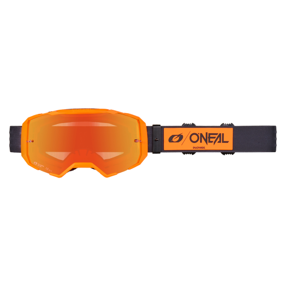 Мотокрос очила O'NEAL B-22 CORE BLACK/ORANGE - RADIUM RED