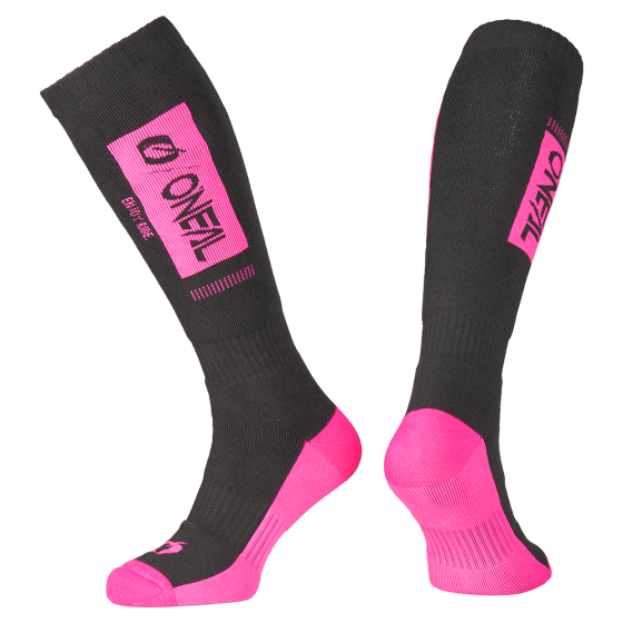 Термо чорапи O'NEAL PRO MX RW BLACK/PINK V.27