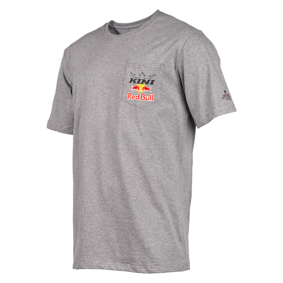 Тениска KINI RED BULL PT TEE 1.0 GRAY