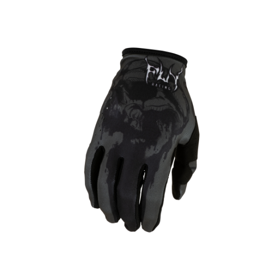 Мотокрос ръкавици FLY RACING Lite Dark Series Gloves -Grey/Black
