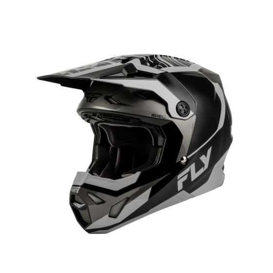 Мотокрос каска FLY RACING Formula CP Charge - Black/Grey/Light Grey
