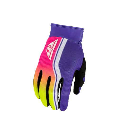 Мотокрос ръкавици FLY RACING F-16 Raze Purple/Red/Yellow