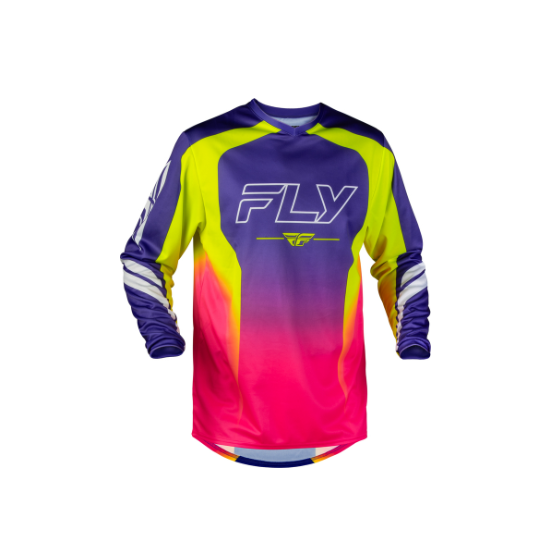 Мотокрос блуза FLY RACING F-16 Raze - Purple/Red/Yellow