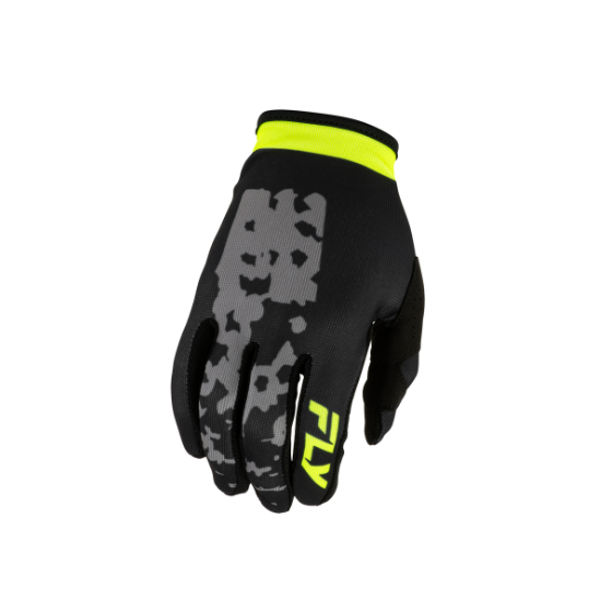 Мотокрос ръкавици FLY RACING Lite Flake-Grey/Hi-Vis/Black