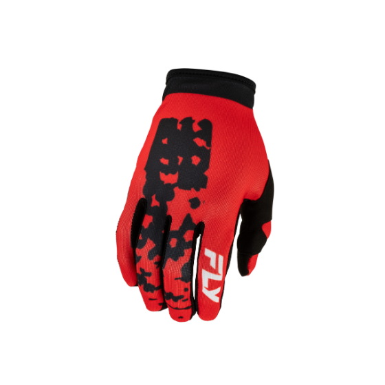 Мотокрос ръкавици FLY RACING Lite Flake-Red/Black