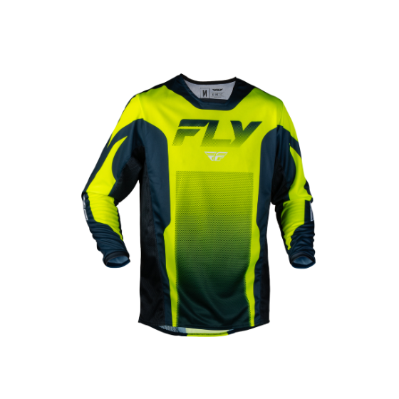 Мотокрос блуза FLY RACING Kinetic Fade - Hi-Vis/Navy/White
