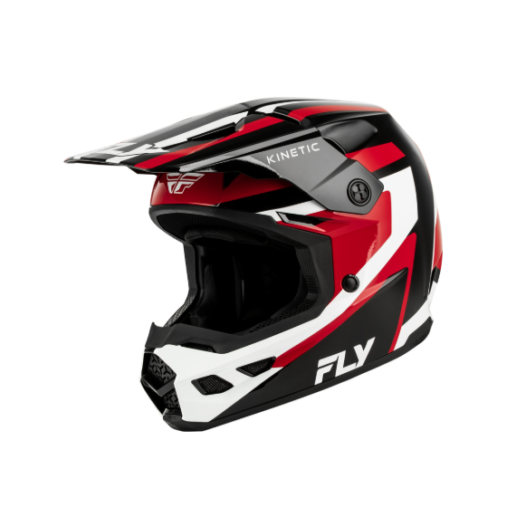 Мотокрос каска FLY RACING Kinetic Sync - Black/Red/White