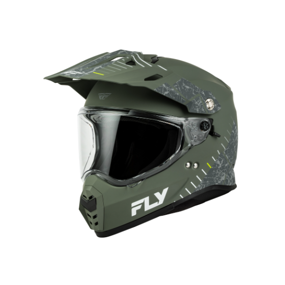 Ендуро каска FLY RACING Trekker - Matte Sage/Grey