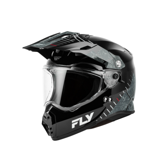 Ендуро каска FLY RACING Trekker - Black/Grey