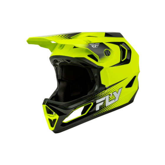 Вело каска FLY RACING Rayce Sonar Bicycle - Hi-Vis/Black/White