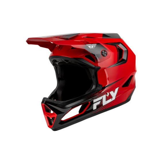 Вело каска FLY RACING Rayce Sonar Bicycle - Red/Black/White