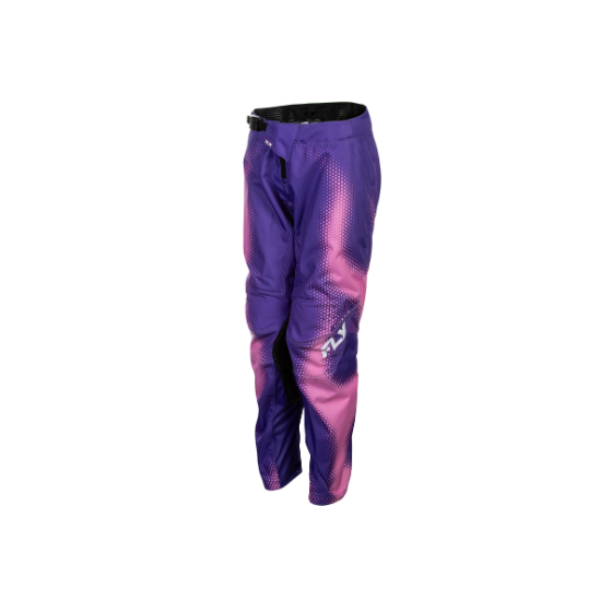 Детски мотокрос брич FLY RACING Kinetic Torch - Purple/Pink
