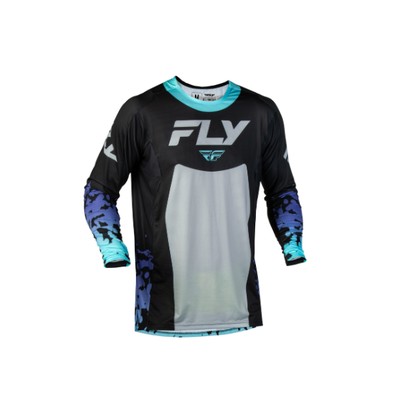 Мотокрос блуза FLY RACING Lite Flake- Black/Grey/Multi