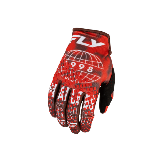 Мотокрос ръкавици FLY RACING Kinetic Blur Gloves - Red/Maroon
