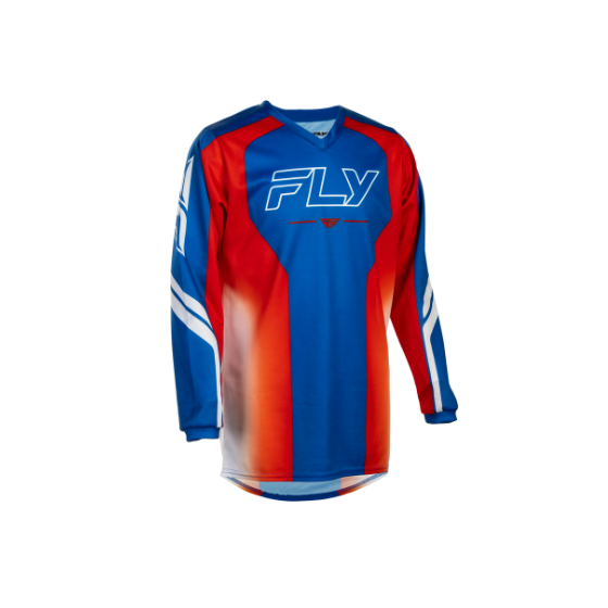 Детска мотокрос блуза FLY RACING F-16 Raze Red/White/Blue