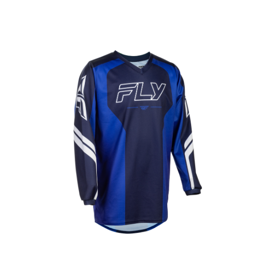 Детска мотокрос блуза FLY RACING F-16 Raze Navy/Blue/White