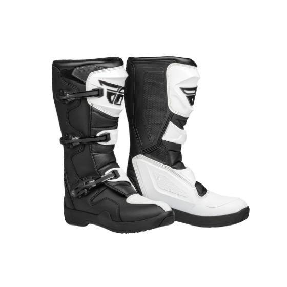 Мотокрос ботуши FLY RACING Maverik LT Boots -White/Black
