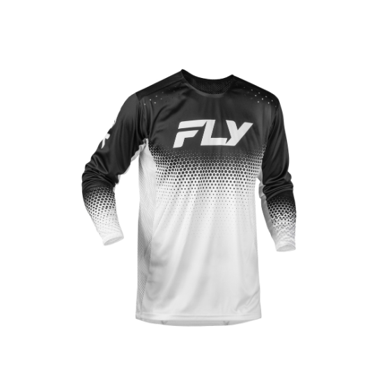 Детска мотокрос блуза FLY RACING Rayce Sonar - White/Black