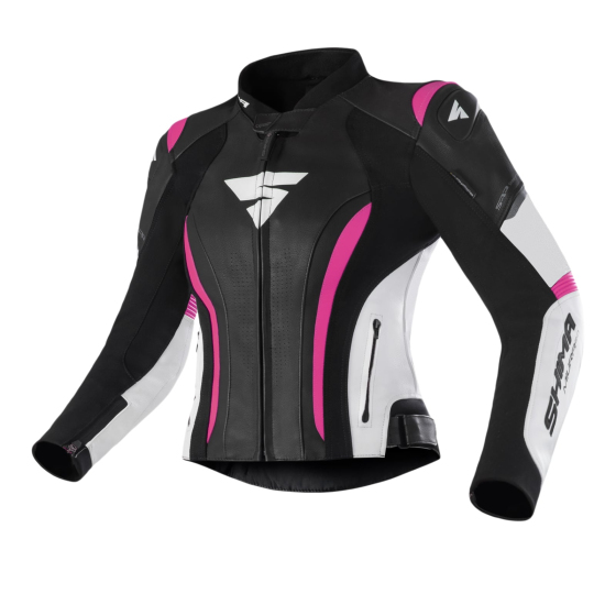 Дамско кожено яке MIURA 2.0 PINK FLUO