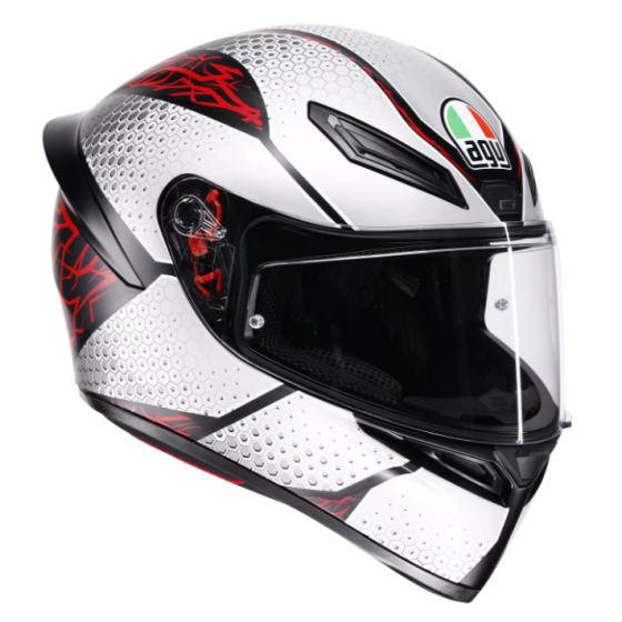 Каска за мотор AGV K1 S SPEEDARMOR MATT BLACK/GREY/RED