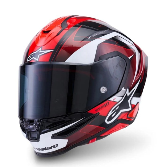 Каска ALPINESTARS S-R7 KINETIS BK/WH/RD
