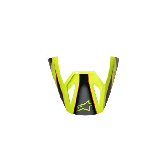 Козирка за мотокрос каска ALPINESTARS SM3 FRAY RED/YL/BLK