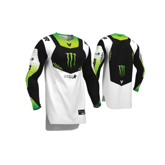 Мотокрос джърси THOR SPORTMODE MONSTER LIMITED EDITION BK/WH
