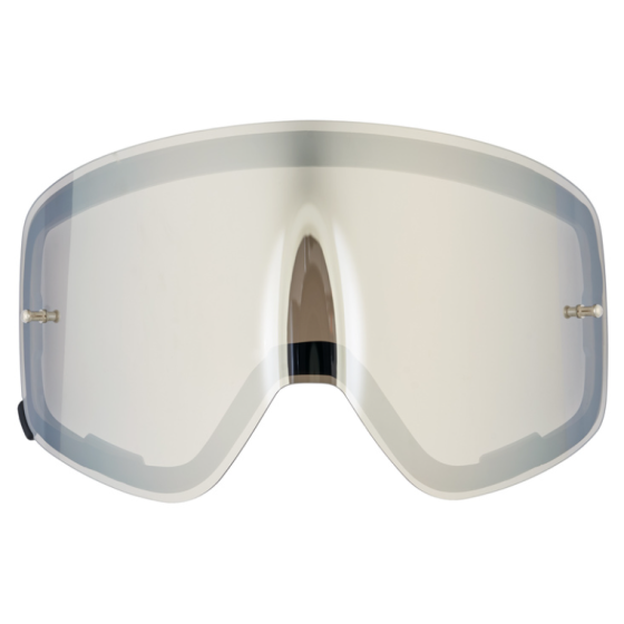 Плака за очила AMOQ Vision MX Single Lens - Silver Mirror