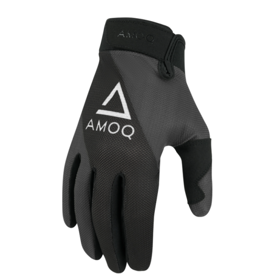 Мотокрос ръкавици AMOQ Airline Mesh Gloves Black-Grey