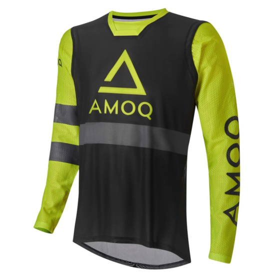 Мотокрос блуза AMOQ Airline Mesh Jersey Black/HiVis