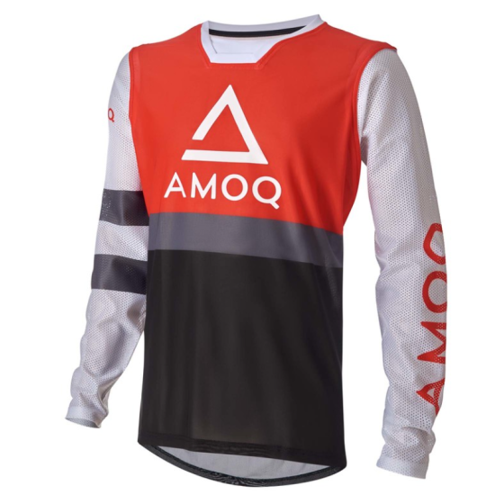 Мотокрос блуза AMOQ Airline Mesh Jersey Red/White
