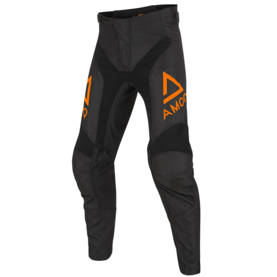Мотокрос брич AMOQ Ascent V2 Pants Black-Orange