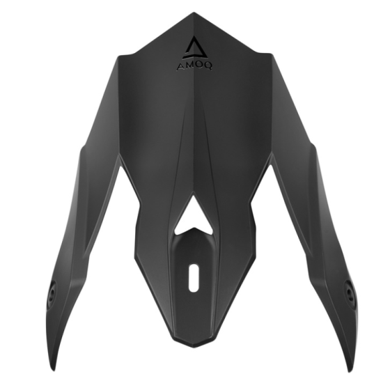 Козирка за каска AMOQ Meteor Youth Peak Blackout