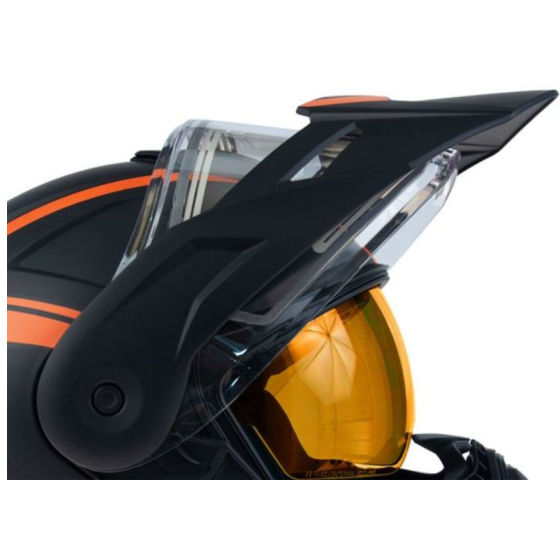 Козирка за каска AMOQ Ballast Peak Black/Orange