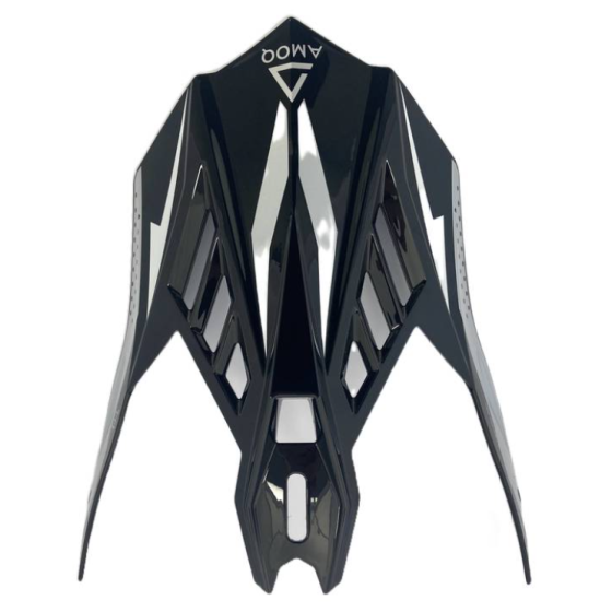 Козирка за каска AMOQ Friction Peak Black/Grey