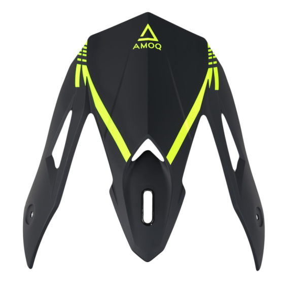 Козирка за каска AMOQ Meteor V2 Peak Black/HiVis