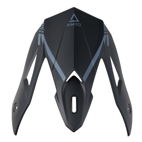 Козирка за каска AMOQ Meteor V2 Peak Black/Grey
