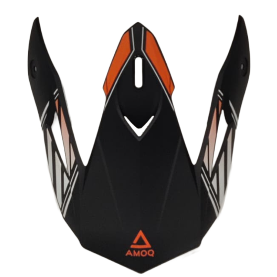 Козирка за каска AMOQ Meteor V2 Peak Axis Black/orange