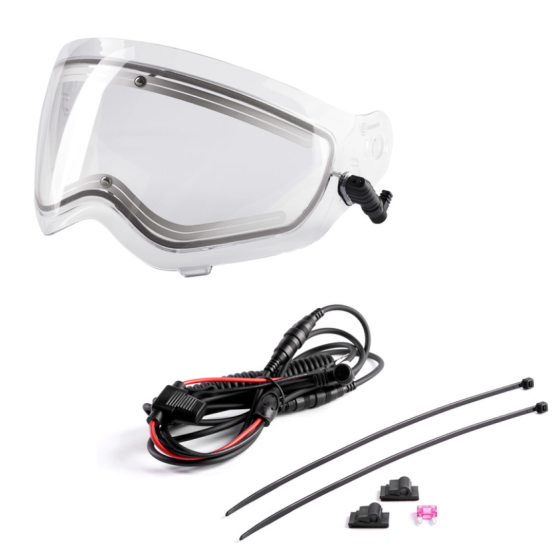 Визьор за каска AMOQ Adaptor Electric visor clear