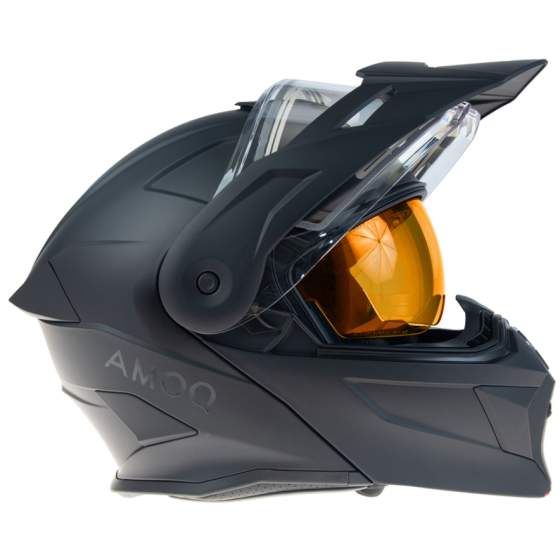 Отваряема каска AMOQ Ballast Electric visor Helmet Blackout