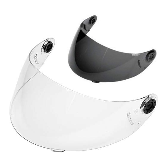 Визьор за каска SHARK S600/650/700/800/900/RIDILL