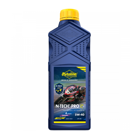 Синтетично мото масло PUTOLINE N-TECH PRO R + 5W-40