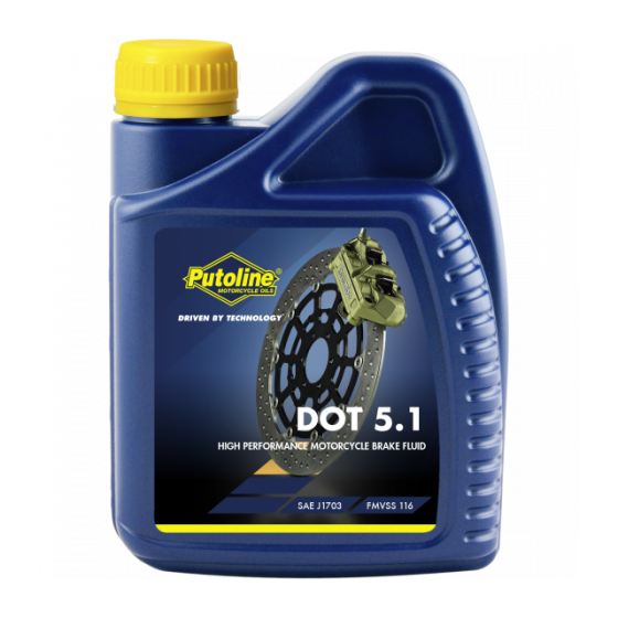 Мото спирачна течносто PUTOLINE Brakefluid DOT 5.1