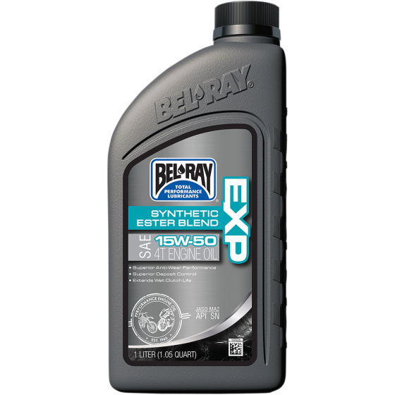 Масло BEL-RAY EXP Synthetic Ester Blend 4T 15W-50 1L