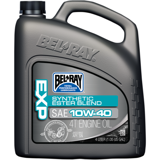 Масло BEL-RAY EXP Synthetic Ester Blend 4T 10W-40 4L