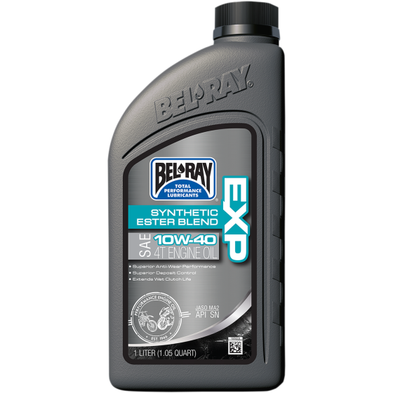 Масло BEL-RAY EXP Synthetic Ester Blend 4T 10W-40 1L
